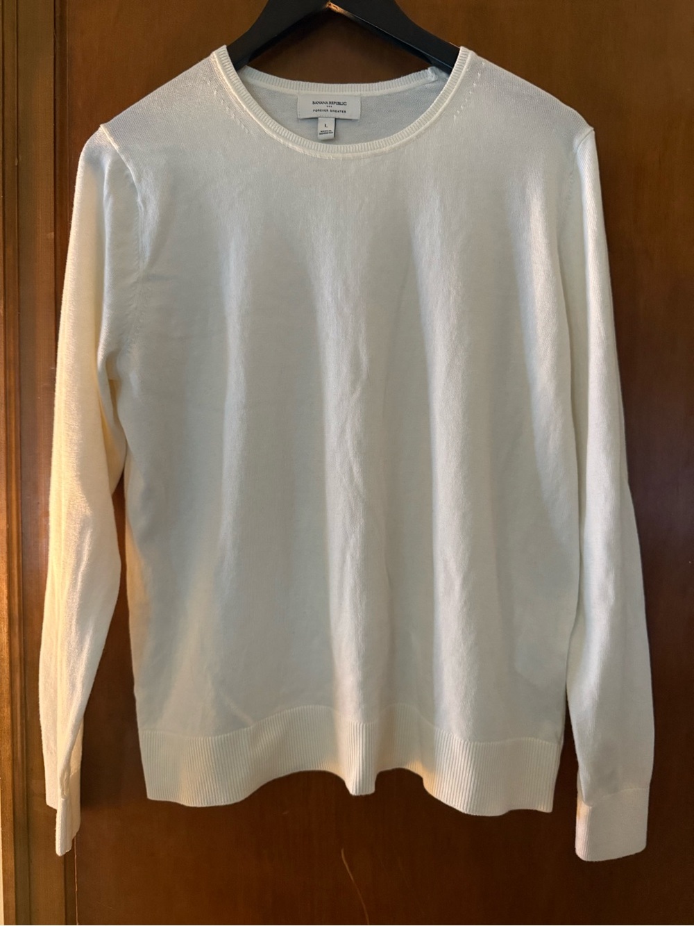 Banana Republic Women’s Crewneck Sweater in Off-White